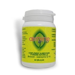 Complément alimentaire effort/récupération coenzyme Q-10 d'origine naturelle - 60 gélules