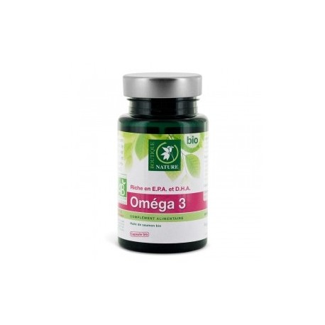 Complément alimentaire acide gras indispensable d'Oméga 3 pilulier de 90 capsules dorigine marine