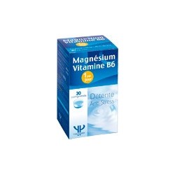 Minéraux Magnésium et Vitamine B6 stress et détente - 30 Comprimés